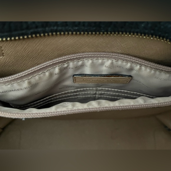 Michael Kors Black Leather Tote Bag - Picture 8 of 10